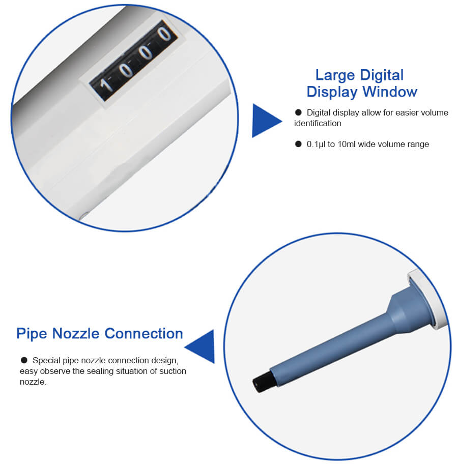 single channel adjustable volume pipette