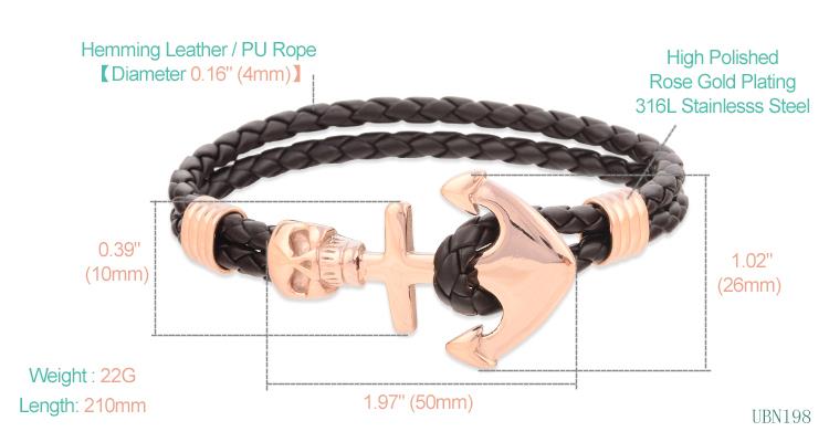 anchor bracelet for men