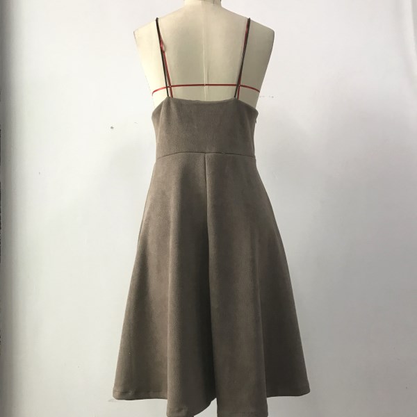 Dress with Suspender Straps 2