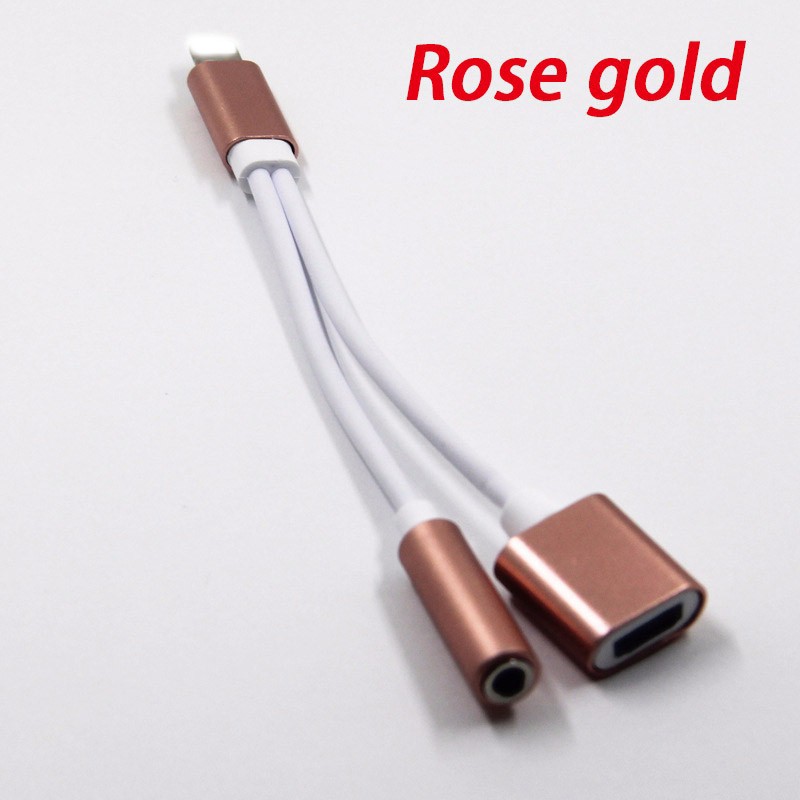 For Apple Iphone7 Iphone 7 Plus To 3.5mm Headphone Earphone Jack Adapter Aux Audio Cabel Power Charger Charging Cable