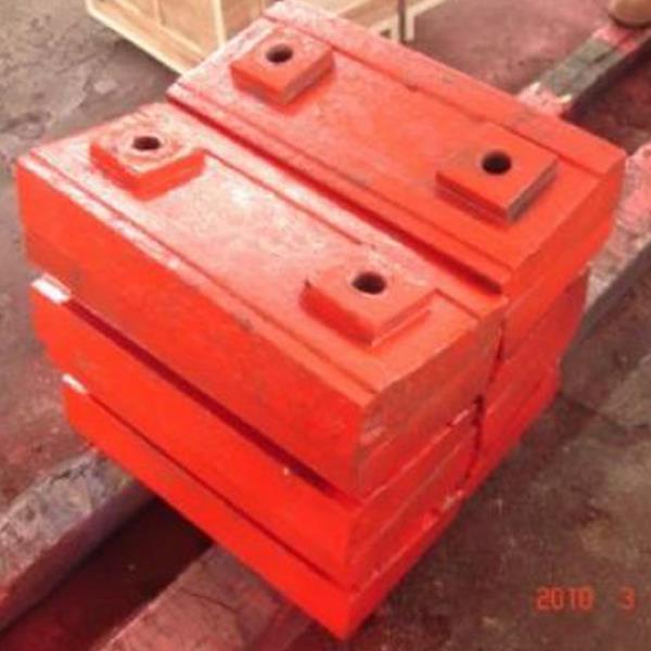 Impact crusher Plate for sale