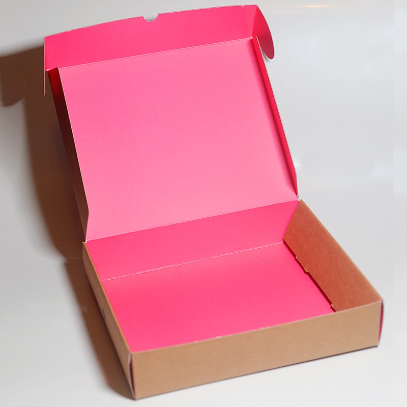 foldable brown kraft gift boxes