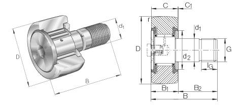 Type NATR50-PP track roller bearing size 50x90x32mm  drawing.jpg