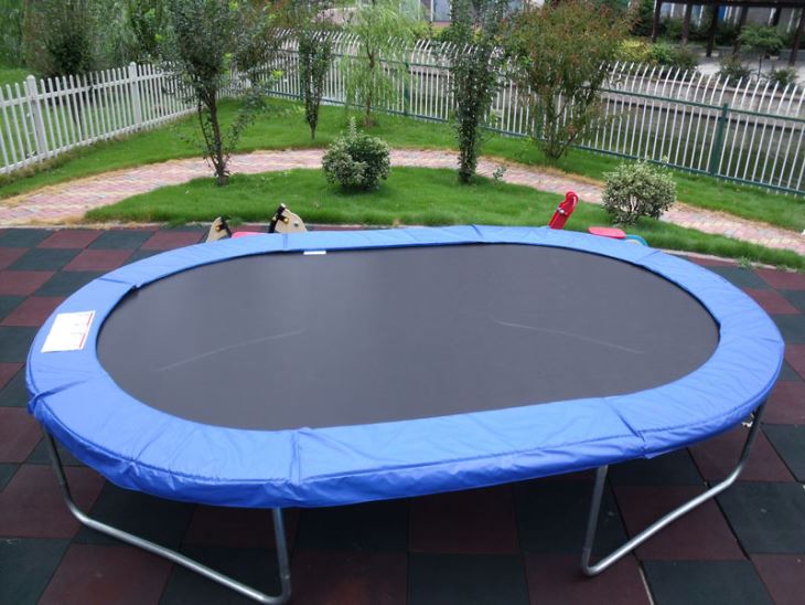 buy good price 12 10ft oval trampoline from shaoxing city jiansheng machinery co ltd