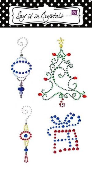 Christmas Decoration Crystal Sticker