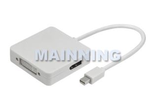 Mini Displayport To HDMI+DVI+DP Adaptor Cable