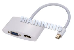 Mini DP To HDMI+VGA Adapter Cable