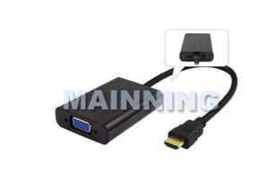 HDMI To VGA+Audio Adapter Cable