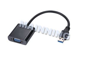 USB3.0 To VGA Adaptor Cable