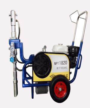 NPT1820 Gasoline Engine Hydraulic Piston Type Airless Spraying Machine