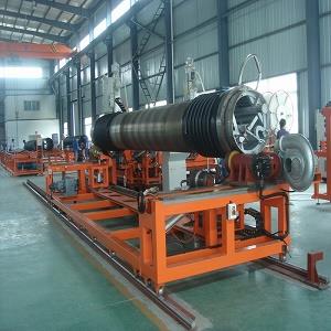 Large Diameter Winding Reinforced Polyolefin Pipe Production Line