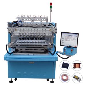 E-6010-DE Fully Automatic Ten Axes Wire Glue Line Machines