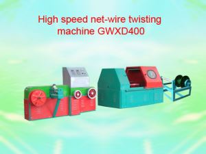 High Speed Net-wire Twisting Machine GWXD400