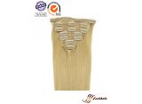 Full Head 7pcs clip-in human hair extensions CLH-003