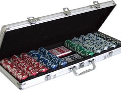 20114 500pcs Poker Chips Game Set