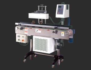 3000ic AUTO INDUCTION CAP SEALER WITH CONVEYOR
