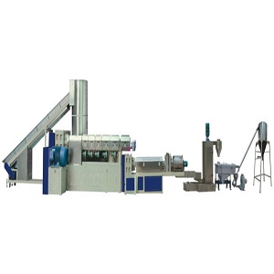 Waste-material Recycling And Reproducing Granulator Set