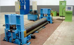 Large Rollers On CNC Universal Machine