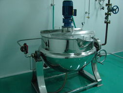 Jacketed Kettle With Agitator