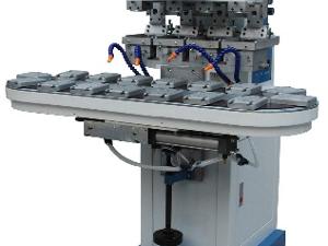 TP-4A Conveyor Belts Pneumatic Four Colors Printing Machines