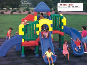 Kids Plastic Slides Playground Equipment