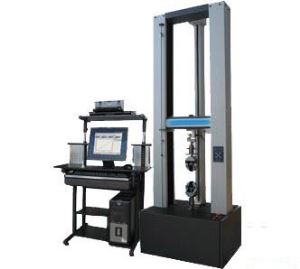 Rubber Gloves And Tensile Testing Machine