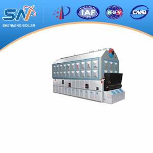 SZL Double Drums Horizontal Chain Grate Coal-fired Hot Water Boiler
