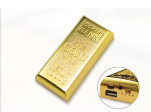 Gold Bar Power Bank