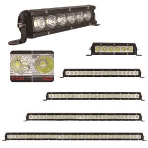 7-37 inch IP67 3W Epistar LED Light Bar 53 Series DC 9-32V 6000K