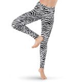 Dance Sequin Zebra Print Legging