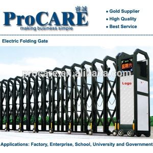 Procare Steel Electric Trackless Foldable Gate