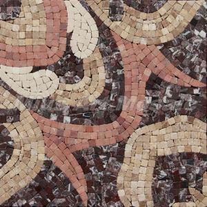 Marble stone mosaic pattern P9005