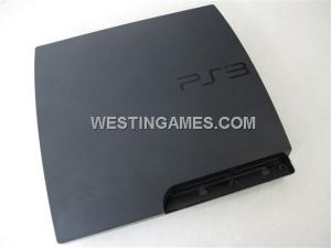 Complete Housing Shell Case Replacement For Playstation 3 PS3 Slim - Black (A Quality)