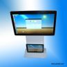 42" 46" 55" Retatable Screen Android Network LCD AD Player with 22" LCD AD
