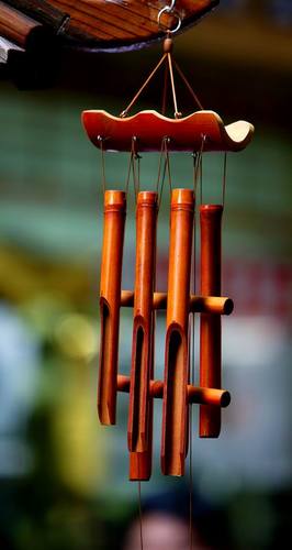 Bamboo Chime From Bamboo Home Town Of Anji,China