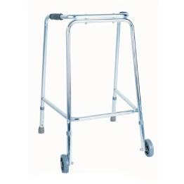 Simple Walker With 4” Front Wheels & Height Adjustable