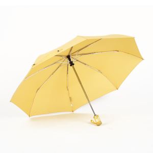 The Yellow 3 Fold Umbrella For Sale