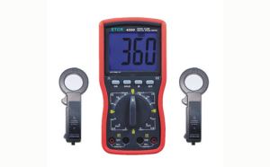 Portable Double Clamp Volt-ampere Phase Meter