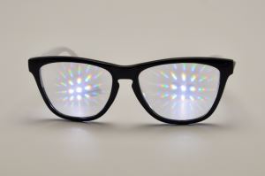Crazy Novelty DIY Diffraction Glasses People Can Assemble Frame Freely
