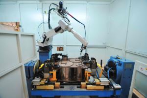 Panels Laser Welding Robot Workstation