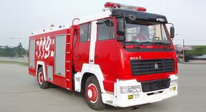 Steyr Axle Foam Fire Truck