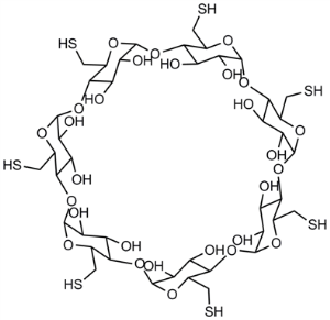 Heptakis-(6-mercapto-6-deoxy)-beta-cyclodextrin