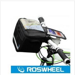 Roswheel Cycling Bike Bicycle frame Bag ,Waterproof Touchscreen phone bag,bicycle bag bicycle accessories free shipping
