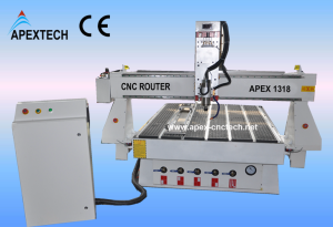 APEX B1318 Wood CNC Router With Rotary Device