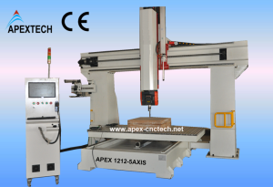 APEX A1212-5AXIS CNC Router