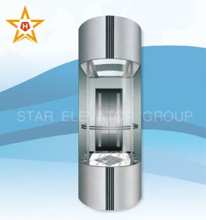 Residential/Hotel /Outdoor Glass sightseeing panoramic elevator