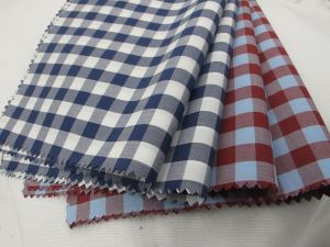 Yarn Dyed Gingham Fabric for Shirt 80s