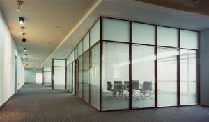 Borders Fixed Glass Partition