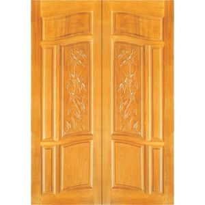 Insulated Single Carved Wood Doors