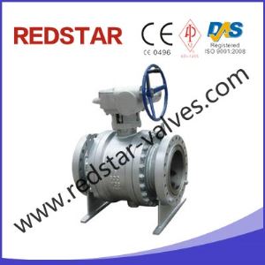 3pcs Stainless Steel Flanged Ends Ball Valve
